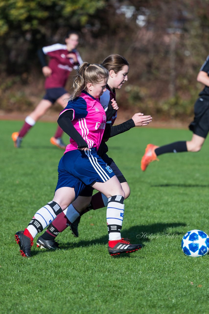 Bild 297 - B-Juniorinnen Halstenbek-Rellingen - Hamburger SV 2 : Ergebnis: 3:8